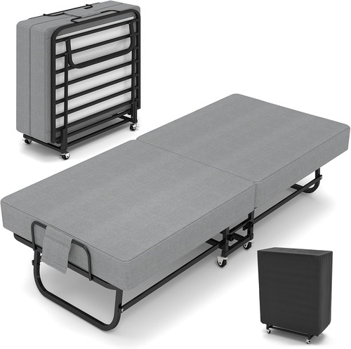 Folding bed with 6cm memory - folding,